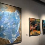 Sandomierz. Wystawa malarstwa Oksany Kulczyckiej / Grażyna Szlęzak - Wójcik / Radio Kielce