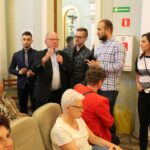 Busko. Wizyta Patryka Jakiego / Marta Gajda / Radio Kielce