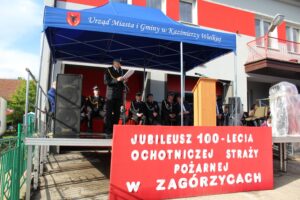 Zagórzyce, gmina Kazimierza Wielka. Jubileusz 100-lecia OSP / Marta Gajda / Radio Kielce