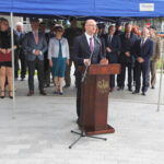 Wystawa „15 lat Polski w Unii Europejskiej”. Na zdjęciu Piotr Wawrzyk, wiceminister spraw zagranicznych / ŚUW