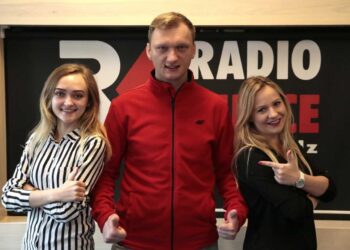 Pokolenie M. Na zdjęciu (od lewej): Beata Hamera, Kamil Strzyż i Izabela Mortas / Marzena Mąkosa / Radio Kielce
