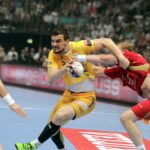 29.05.2016. Final Four Ligi Mistrzów. Mecz Vive Tauron Kielce - MVM Veszprem. Michał Jurecki / Jarosław Kubalski / Radio Kielce