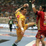29.05.2016. Final Four Ligi Mistrzów. Mecz Vive Tauron Kielce - MVM Veszprem. Krzysztof Lijewski / Jarosław Kubalski / Radio Kielce