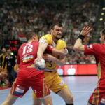 29.05.2016. Final Four Ligi Mistrzów. Mecz Vive Tauron Kielce - MVM Veszprem. Michał Jurecki / Jarosław Kubalski / Radio Kielce