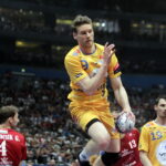 29.05.2016. Final Four Ligi Mistrzów. Mecz Vive Tauron Kielce - MVM Veszprem. Tobias Reichmann / Jarosław Kubalski / Radio Kielce
