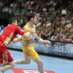 29.05.2016. Final Four Ligi Mistrzów. Mecz Vive Tauron Kielce - MVM Veszprem. Krzysztof Lijewski / Jarosław Kubalski / Radio Kielce