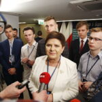 05.04.2019 Kielce. Wicepremier Beata Szydło prowadziła tweetup w sali konferencyjnej Filharmonii Świętokrzyskiej / Jarosław Kubalski / Radio Kielce
