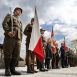 02.05.2019 Kielce. Dzień Flagi. Uroczystości na Rynku / Jarosław Kubalski / Radio Kielce