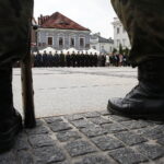 02.05.2019 Kielce. Dzień Flagi. Uroczystości na Rynku / Jarosław Kubalski / Radio Kielce