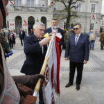 02.05.2019 Kielce. Dzień Flagi. Uroczystości na Rynku / Jarosław Kubalski / Radio Kielce