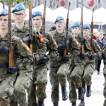 02.05.2019 Kielce. Dzień Flagi. Uroczystości na Rynku / Jarosław Kubalski / Radio Kielce