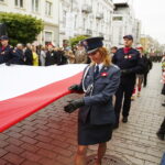 03.05.2019 Kielce. Obchody rocznicy uchwalenia Konstytucji 3 Maja. Defilada ulicą Sienkiewicza / Jarosław Kubalski / Radio Kielce