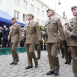 03.05.2019 Kielce. Obchody rocznicy uchwalenia Konstytucji 3 Maja. Defilada ulicą Sienkiewicza / Jarosław Kubalski / Radio Kielce