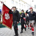 03.05.2019 Kielce. Obchody rocznicy uchwalenia Konstytucji 3 Maja. Defilada ulicą Sienkiewicza / Jarosław Kubalski / Radio Kielce