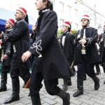 03.05.2019 Kielce. Obchody rocznicy uchwalenia Konstytucji 3 Maja. Defilada ulicą Sienkiewicza / Jarosław Kubalski / Radio Kielce