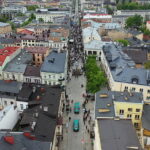 03.05.2019 Kielce. Obchody rocznicy uchwalenia Konstytucji 3 Maja. Defilada ulicą Sienkiewicza / Jarosław Kubalski / Radio Kielce