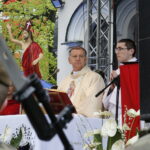 03.05.2019 Kielce. Kościół Garnizonowy. Msza polowa. Biskup polowy Wojska Polskiego Józef Guzdek / Jarosław Kubalski / Radio Kielce