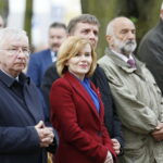 03.05.2019 Kielce. Kościół Garnizonowy. Msza polowa. Poseł Krzysztof Lipiec i wiceminister sportu i turystyki Anna Krupka / Jarosław Kubalski / Radio Kielce