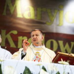 03.05.2019 Kielce. Kościół Garnizonowy. Msza polowa. Biskup polowy Wojska Polskiego Józef Guzdek / Jarosław Kubalski / Radio Kielce