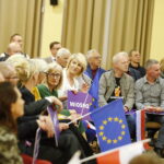 07.05.2019 Kielce. Robert Biedroń i Maciej Gdula (jedynka Wiosny w okręgu małopolsko - świętokrzyskim w wyborach do PE) spotykali się z mieszkańcami / Jarosław Kubalski / Radio Kielce