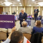 07.05.2019 Kielce. Robert Biedroń i Maciej Gdula (jedynka Wiosny w okręgu małopolsko - świętokrzyskim w wyborach do PE) spotykali się z mieszkańcami / Jarosław Kubalski / Radio Kielce