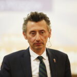 07.05.2019 Kielce. Robert Biedroń i Maciej Gdula (jedynka Wiosny w okręgu małopolsko - świętokrzyskim w wyborach do PE) spotykali się z mieszkańcami / Jarosław Kubalski / Radio Kielce