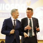 07.05.2019 Kielce. Robert Biedroń i Maciej Gdula (jedynka Wiosny w okręgu małopolsko - świętokrzyskim w wyborach do PE) spotykali się z mieszkańcami / Jarosław Kubalski / Radio Kielce