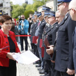 11.05.2019 Kielce. Wojewódzkie obchody Dnia Strażaka. W wydarzeniu wzięła udział wicepremier Beata Szydło / Jarosław Kubalski / Radio Kielce