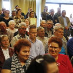 1.05.2019 Łopuszno. Wicepremier Beata Szydło podczas spotkania z mieszkańcami / Jarosław Kubalski / Radio Kielce