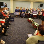 1.05.2019 Łopuszno. Wicepremier Beata Szydło podczas spotkania z mieszkańcami / Jarosław Kubalski / Radio Kielce