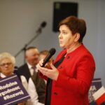 1.05.2019 Łopuszno. Wicepremier Beata Szydło podczas spotkania z mieszkańcami / Jarosław Kubalski / Radio Kielce