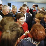 1.05.2019 Łopuszno. Wicepremier Beata Szydło podczas spotkania z mieszkańcami / Jarosław Kubalski / Radio Kielce