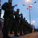 12.05.2019 Kielce. Plac Wolności. Uroczystości pod pomnikiem Józefa Piłsudskiego w 84. rocznice jego śmierci / Jarosław Kubalski / Radio Kielce