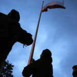 12.05.2019 Kielce. Plac Wolności. Uroczystości pod pomnikiem Józefa Piłsudskiego w 84. rocznice jego śmierci / Jarosław Kubalski / Radio Kielce