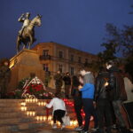 12.05.2019 Kielce. Plac Wolności. Uroczystości pod pomnikiem Józefa Piłsudskiego w 84. rocznice jego śmierci / Jarosław Kubalski / Radio Kielce