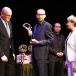 16.05.2019 Kielce. Mała scena KCK. Wręczenie statuetek NOVATOR 2018. NOVATOR dla Celsium Sp. z o.o. Skarżysko-Kamienna / Jarosław Kubalski / Radio Kielce