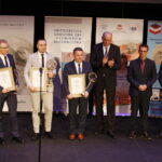 16.05.2019 Kielce. Mała scena KCK. Wręczenie statuetek NOVATOR 2018. mgr inż. Mateusz Wrzochal / Jarosław Kubalski / Radio Kielce