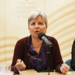 17.05.2019 Kielce. WBP. Marta Herling, córka Gustawa Herlinga - Grudzińskiego spotkała się z czytelnikami (17.05.2019) / Jarosław Kubalski / Radio Kielce