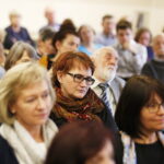 17.05.2019 Kielce. WBP. Marta Herling, córka Gustawa Herlinga - Grudzińskiego spotkała się z czytelnikami (17.05.2019) / Jarosław Kubalski / Radio Kielce