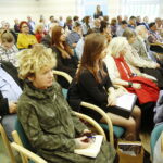 17.05.2019 Kielce. WBP. Marta Herling, córka Gustawa Herlinga - Grudzińskiego spotkała się z czytelnikami (17.05.2019) / Jarosław Kubalski / Radio Kielce