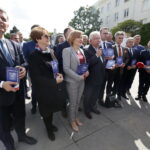 17.05.2019 Kielce. Konferencja PiS na Placu Artystów / Jarosław Kubalski / Radio Kielce