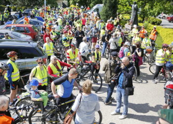 18.05.2019 Kielce. Rodzinna Majówka Rowerowa z Kielc do Borkowa / Jarosław Kubalski / Radio Kielce