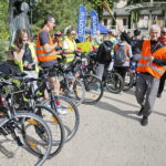 18.05.2019 Kielce. Rodzinna Majówka Rowerowa z Kielc do Borkowa. Rowery poświęcił biskup Marian Florczyk / Jarosław Kubalski / Radio Kielce