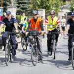 18.05.2019 Kielce. Rodzinna Majówka Rowerowa z Kielc do Borkowa. W środku biskup Marian Florczyk / Jarosław Kubalski / Radio Kielce