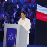 Regionalna konwencja PiS przed wyborami do Parlamentu Europejskiego. Na zdjęciu wicepremier Beata Szydło / Jarosław Kubalski / Radio Kielce