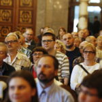 21.05.2019 Kielce.Wiceminister sprawiedliwości i kandydat na europosła Patryk Jaki spotkał się z mieszkańcami w WDK / Jarosław Kubalski / Radio Kielce