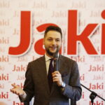 21.05.2019 Kielce.Wiceminister sprawiedliwości i kandydat na europosła Patryk Jaki spotkał się z mieszkańcami w WDK / Jarosław Kubalski / Radio Kielce