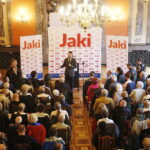 21.05.2019 Kielce.Wiceminister sprawiedliwości i kandydat na europosła Patryk Jaki spotkał się z mieszkańcami w WDK / Jarosław Kubalski / Radio Kielce
