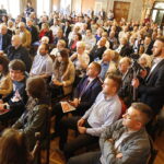 21.05.2019 Kielce.Wiceminister sprawiedliwości i kandydat na europosła Patryk Jaki spotkał się z mieszkańcami w WDK / Jarosław Kubalski / Radio Kielce