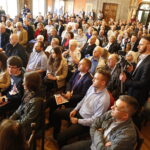 21.05.2019 Kielce.Wiceminister sprawiedliwości i kandydat na europosła Patryk Jaki spotkał się z mieszkańcami w WDK / Jarosław Kubalski / Radio Kielce